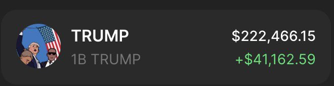 Claim 300,000 $TRUPM 🇺🇸

STEP 1 :❤ &amp; 🔁
STEP 2 Follow  with 🔔
STEP 3 : Drop your $SOL wallet

First 999 wallets 👇