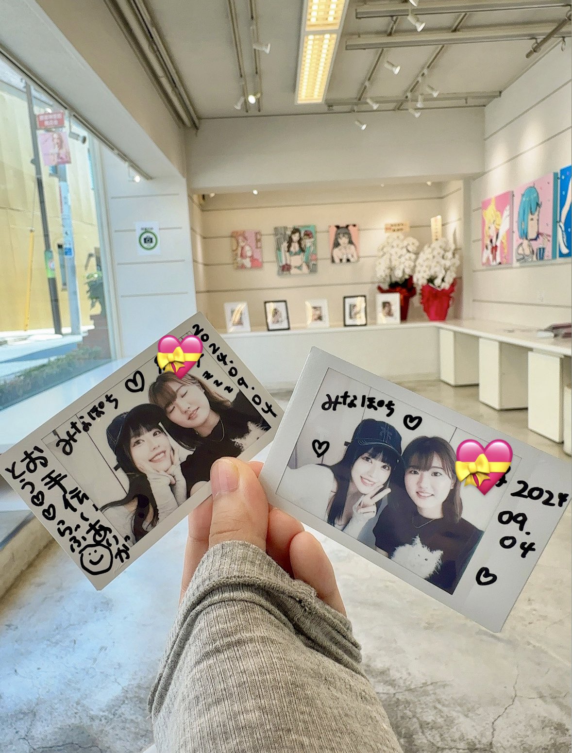 音羽美奈 「みなぽち」 直筆サイン入り チェキ えちえち開脚ポーズ 音羽美奈 「みなぽち」 直筆サイン入り チェキ えちえち開脚