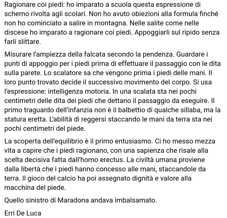 AlzogliOcchi's tweet image. #4set #4settembre #errideluca #piedi