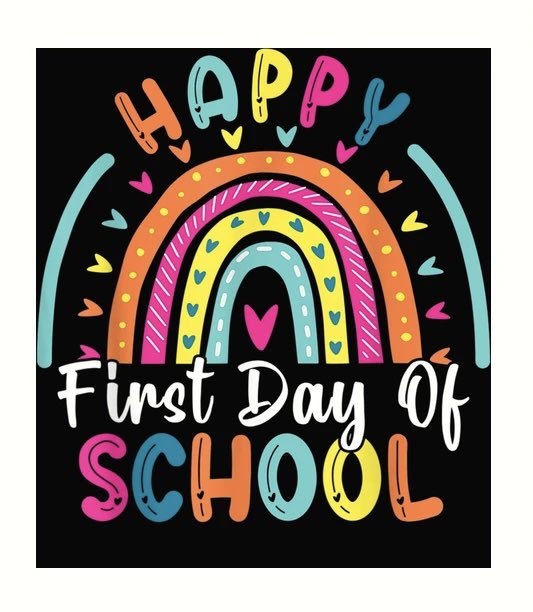 💙💛🐻Welcome back, Rangers! Have a great first day of school! 🐻💛💙