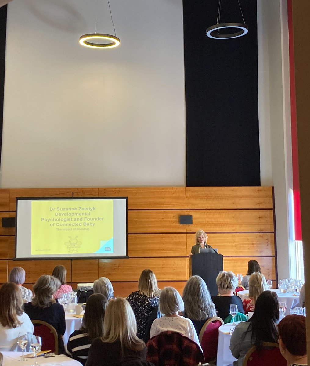 Scottish Book Trust (@scottishbktrust) on Twitter photo 'Bookbug is not just sweet, it's essential' – thank you <a href="/suzannezeedyk/">Suzanne Zeedyk</a> for your inspiring words about the Bookbug programme.
#BookbugHeroAward 'Bookbug is not just sweet, it's essential' – thank you <a href="/suzannezeedyk/">Suzanne Zeedyk</a> for your inspiring words about the Bookbug programme.
#BookbugHeroAward