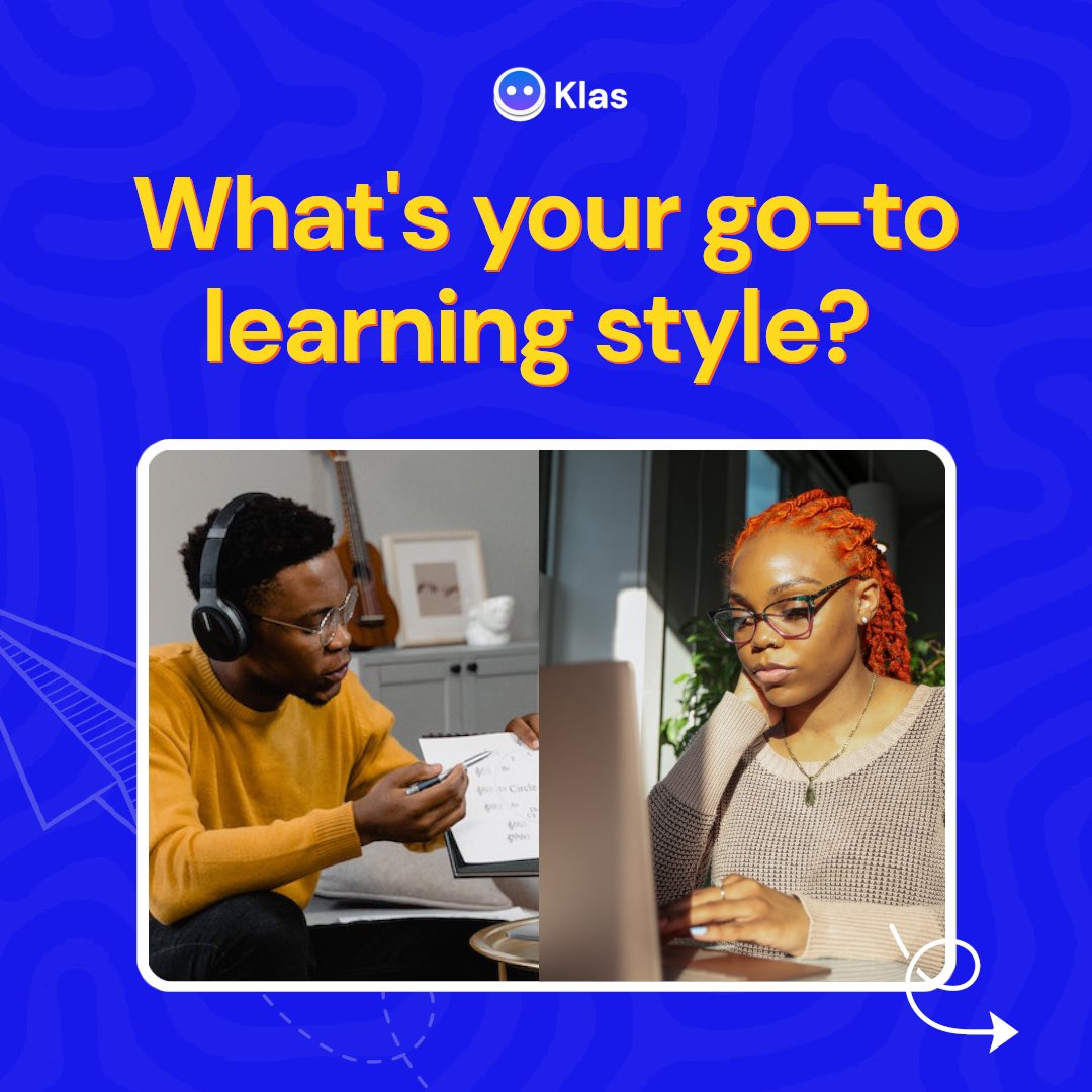 klas_hq's tweet image. Real-time or on your own time?
Explore the best learning style for you with Klas. Sign up today tryklas.com
#SynchronousLearning #AsynchronousLearning #TryKlas #Edtech