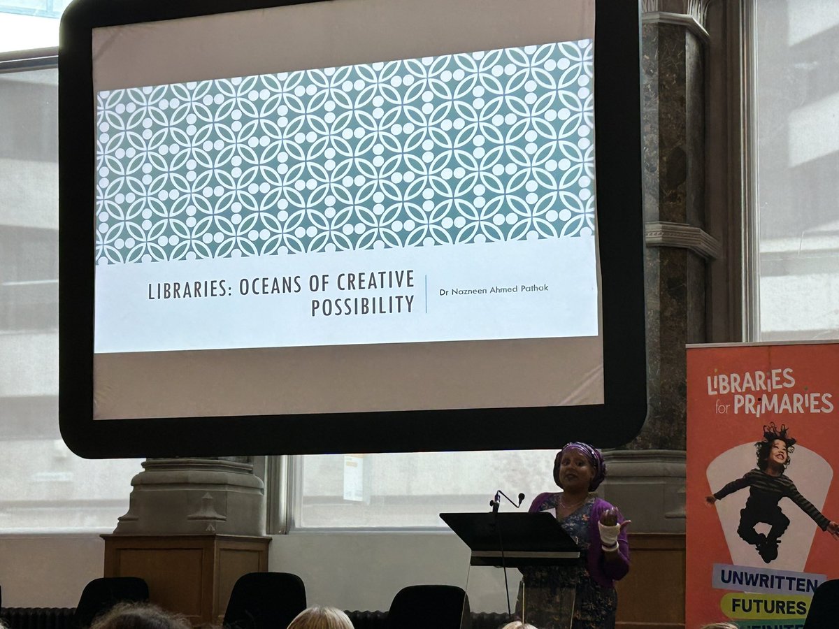 Martin Galway (@galwaymr) on Twitter photo 2nd keynote of the day with <a href="/nazneen372/">Dr Nazneen Ahmed Pathak</a> author of the wonderful City of Stolen Magic at <a href="/Literacy_Trust/">National Literacy Trust</a> <a href="/PenguinUKBooks/">Penguin Books UK</a> Lit in Colour & <a href="/BL_Learning/">British Library Learning</a> #InclusiveLibraries Conference reflecting on libraries & melancholic Indian music. 📚Supported by <a href="/ace_national/">Arts Council England</a> #LotterySupported 2nd keynote of the day with <a href="/nazneen372/">Dr Nazneen Ahmed Pathak</a> author of the wonderful City of Stolen Magic at <a href="/Literacy_Trust/">National Literacy Trust</a> <a href="/PenguinUKBooks/">Penguin Books UK</a> Lit in Colour & <a href="/BL_Learning/">British Library Learning</a> #InclusiveLibraries Conference reflecting on libraries & melancholic Indian music. 📚Supported by <a href="/ace_national/">Arts Council England</a> #LotterySupported