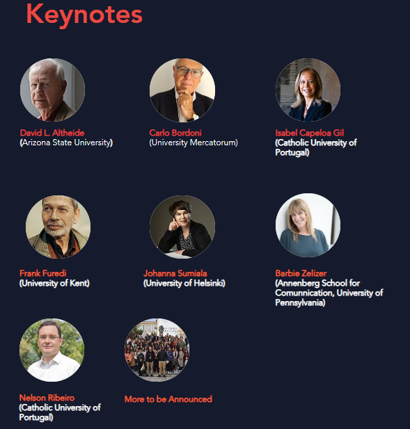 LXWinterSchool's tweet photo. In this moment of new beginnings, nothing better than announcing the keynotes already confirmed for the 5th Lisbon Winter School for the Study of Communication 7- 10 January 2025.
And more will be announced soon :)
#lisbonwinterschoolforthestudyofcommunication #fchucp https://t.co/0KUZRYHOkm
