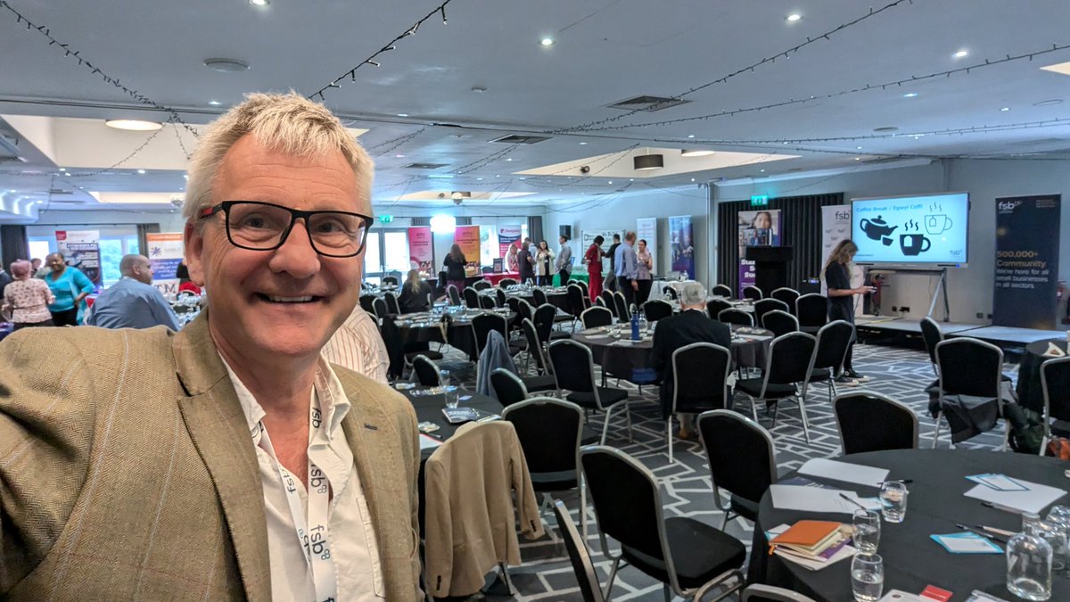 Lovely people, fascinating speakers. #fsbconf24 #Cardiff