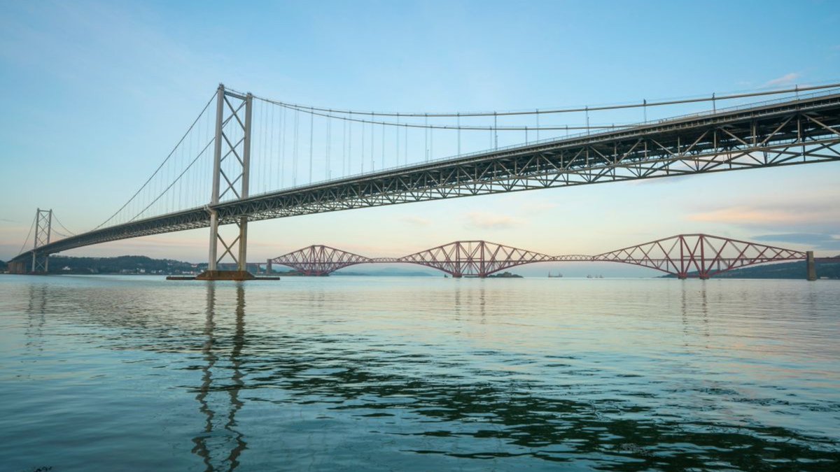 VisitScotland News (@visitscotnews) on Twitter photo Happy birthday to the Forth Road Bridge - 60 years old today!
#ForthBridges #ForthRoadBridge60
<a href="/BEAR_Scotland/">BEAR Scotland</a> <a href="/transcotland/">Transport Scotland</a> <a href="/TheForthBridges/">The Forth Bridges</a> Happy birthday to the Forth Road Bridge - 60 years old today!
#ForthBridges #ForthRoadBridge60
<a href="/BEAR_Scotland/">BEAR Scotland</a> <a href="/transcotland/">Transport Scotland</a> <a href="/TheForthBridges/">The Forth Bridges</a>
