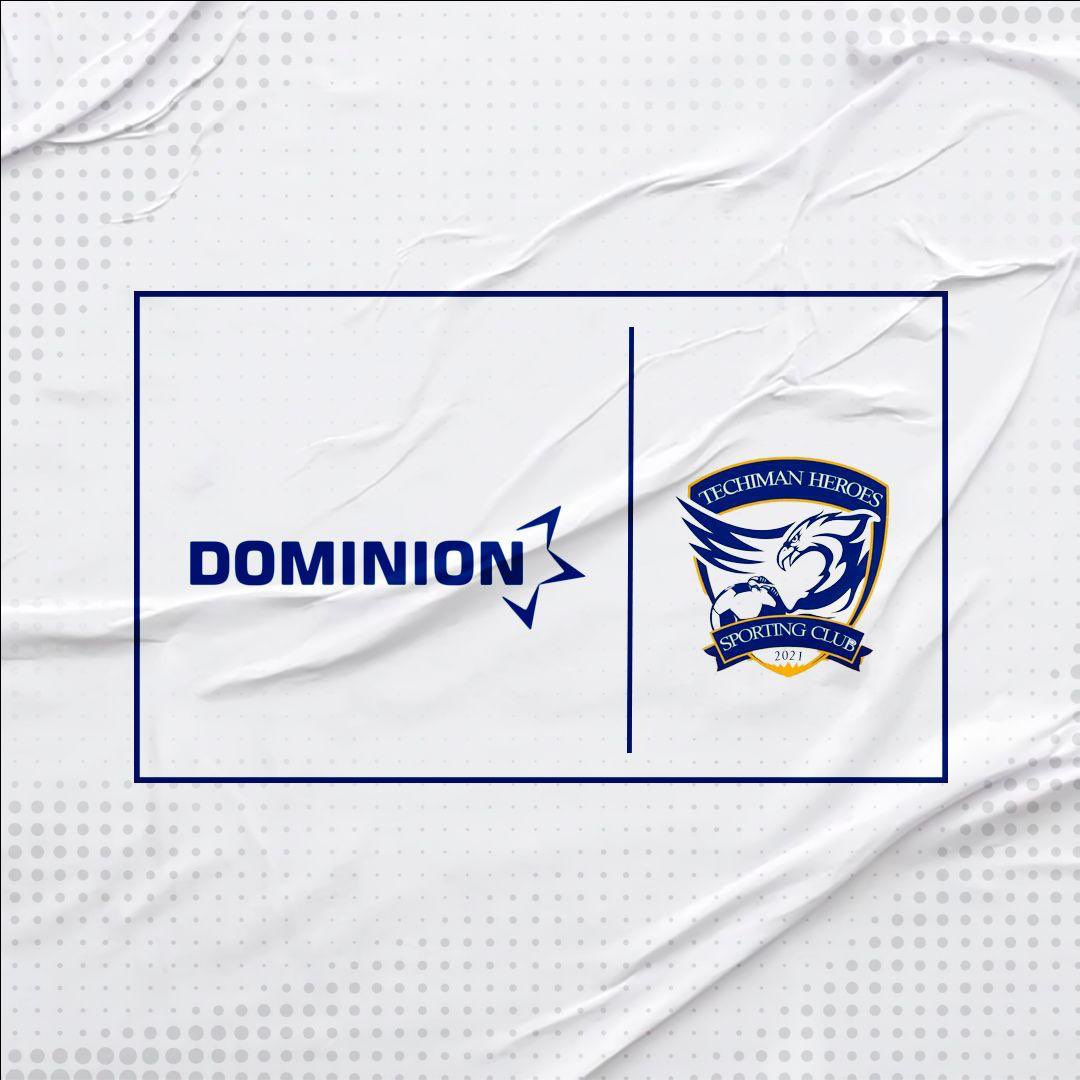 DominionSports1's tweet photo. @DominionSports1 x @HeroesSc28911 
We’re delighted to announce our partnership with Techiman Heroes SC🤝🏾
#DominionSportswear #GreatnessIsHere https://t.co/nHODYDEhp4