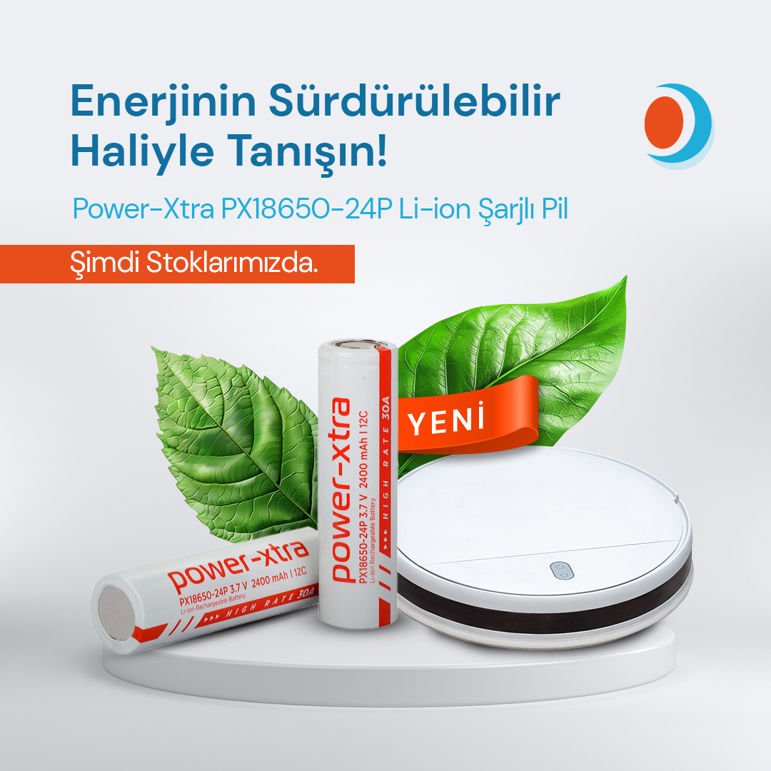 pilburada_com's tweet photo. Güç, dayanıklılık ve çevre dostu teknolojiyi bir arada sunan Power-Xtra PX18650-24P Li-ion Şarjlı Pil ile enerjinin keyfini dolu dolu yaşamak için https://t.co/PSOwwa6J9l’u hemen ziyaret edin.

#Pilburada #PowerXtra #Liion #ÇevreDostu #Sürdürülebilirlik #ŞarjlıPil #Batarya #Pil https://t.co/gWtLW54l7T