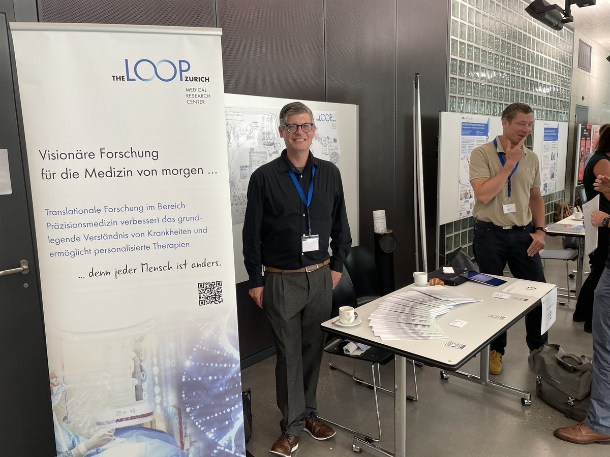 TheLOOPZurich's tweet image. We are at the medicine @ETH_en day. Come see us at desk 13