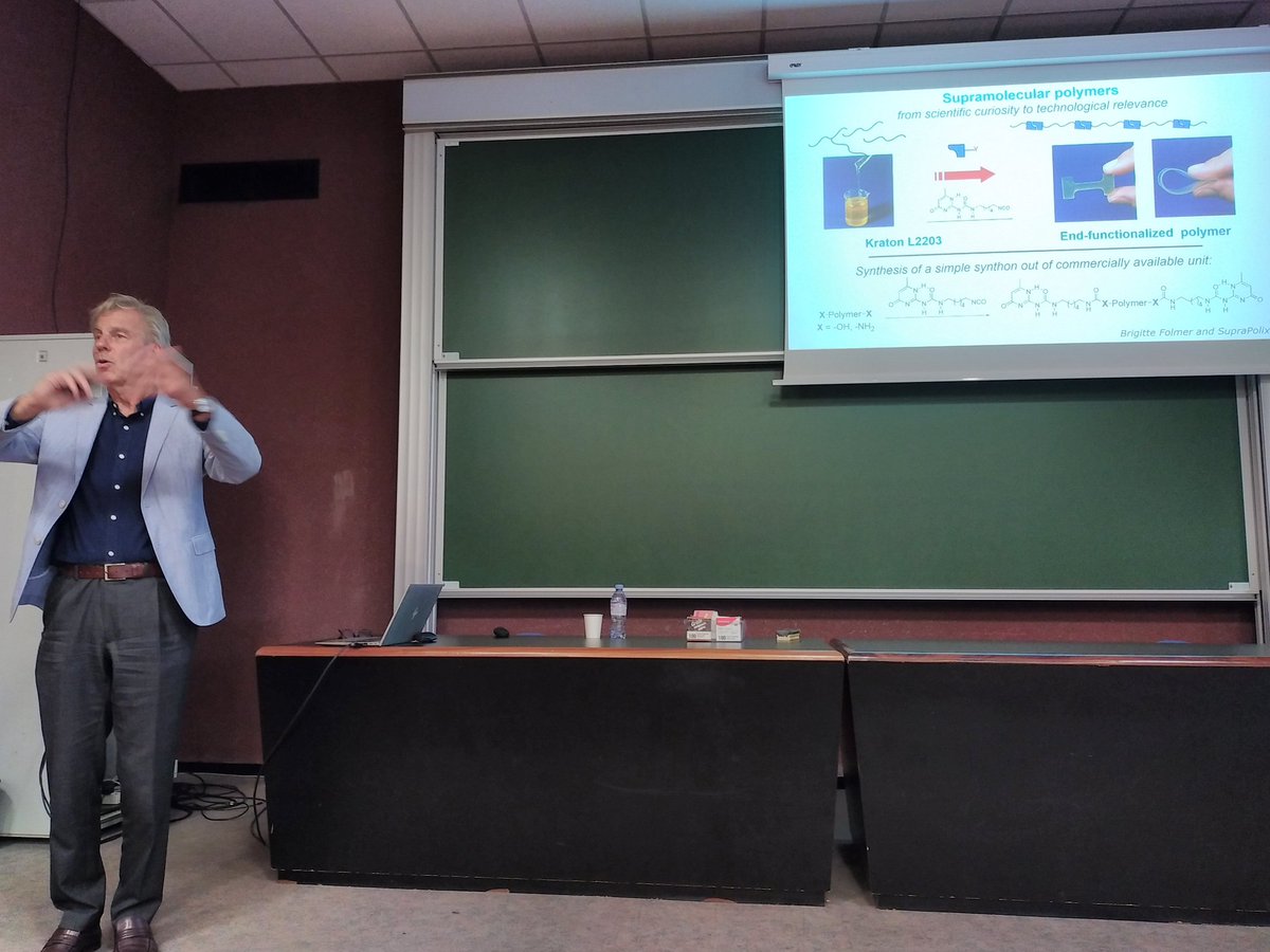LCPO (@lcpo_bordeaux) on Twitter photo Pr Bert Meijer <a href="/TUeindhoven/">TU Eindhoven</a> started his tour as Ambassador of <a href="/CNRSchimie/">CNRS Chimie</a> in Bordeaux by delivering lecture "From Supramolecular Polymers to Functional Materials & Systems" in front of members of <a href="/LCPO_Bordeaux/">LCPO</a>, <a href="/iecb_bordeaux/">Institut Européen de Chimie et Biologie</a> & the Bordeaux Institute of Molecular Sciences (ISM)! Pr Bert Meijer <a href="/TUeindhoven/">TU Eindhoven</a> started his tour as Ambassador of <a href="/CNRSchimie/">CNRS Chimie</a> in Bordeaux by delivering lecture "From Supramolecular Polymers to Functional Materials & Systems" in front of members of <a href="/LCPO_Bordeaux/">LCPO</a>, <a href="/iecb_bordeaux/">Institut Européen de Chimie et Biologie</a> & the Bordeaux Institute of Molecular Sciences (ISM)!