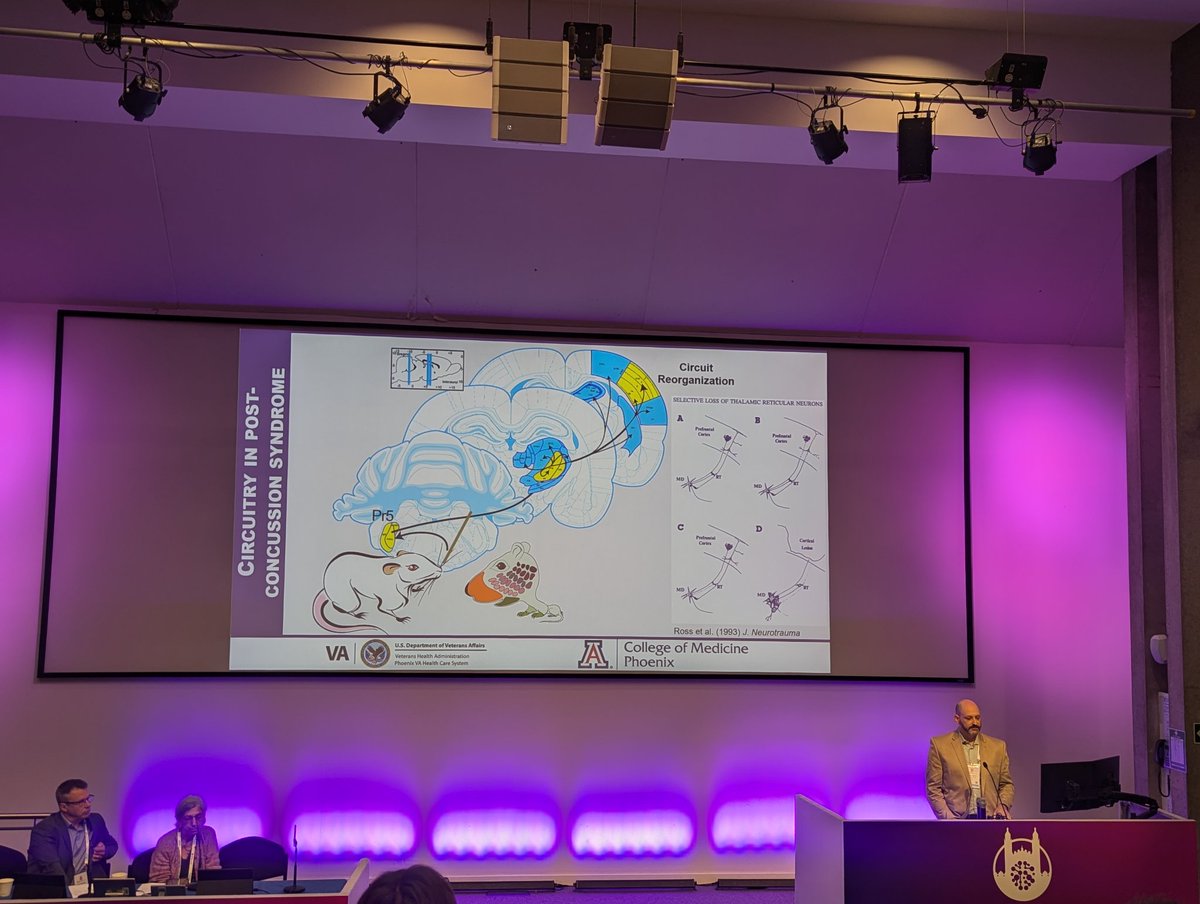 #INTS2024 Great talk from <a href="/ganglion11/">Jonathan Lifshitz 🔬👨‍🔬👪</a> on thalamic damage and reorganisation in TBI 
<a href="/ints/">ints</a>