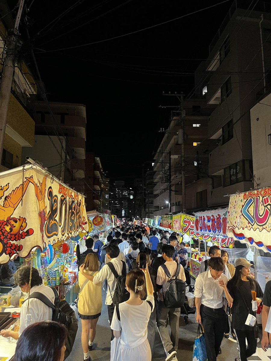 今日明日はは水天宮平沼神社の縁日だ！