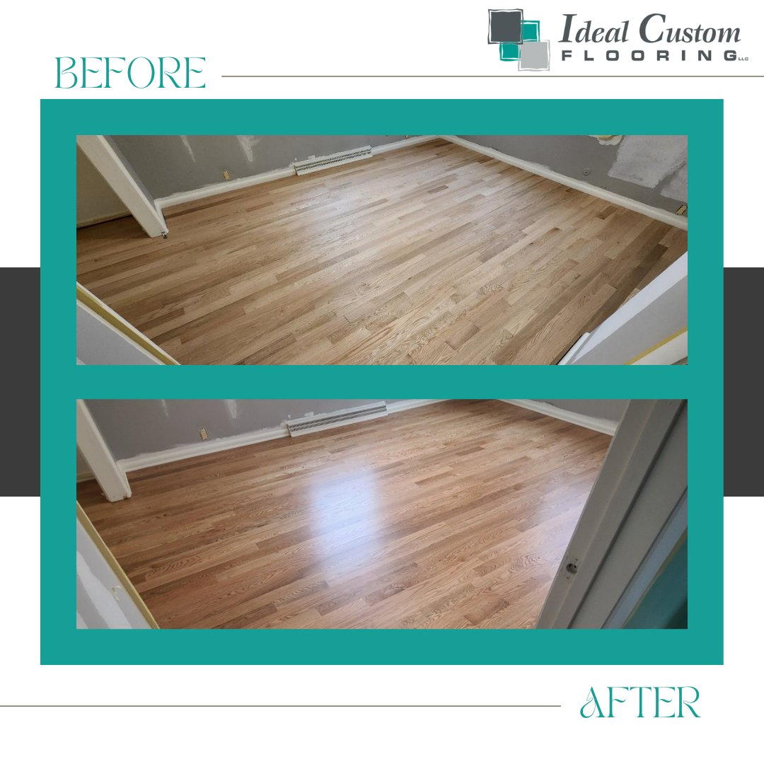 IdealFloorStore's tweet image. A New Chapter for Your Floors with Ideal Custom Flooring! Before and after transformations await. Call (262) 623-6608 or visit idealcustomflooring.com #FlooringRevamp #HomeBeautification
