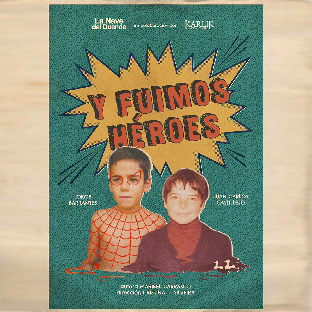 ⚠️𝗡𝗨𝗘𝗩𝗔 𝗣𝗥𝗢𝗗𝗨𝗖𝗖𝗜𝗢𝗡 de La Nave del Duende ❗️
 
🟢𝗬 𝗙𝗨𝗜𝗠𝗢𝗦 𝗛É𝗥𝗢𝗘𝗦
¡¡Próximo estreno!!
Sábado 28 de Septiembre a las 21:00 H
Domingo 29 de Septiembre a las 12:30 H
en La Nave del Duende

✔️ Más información y reservas; lc.cx/NJ8Wv8

#teatro