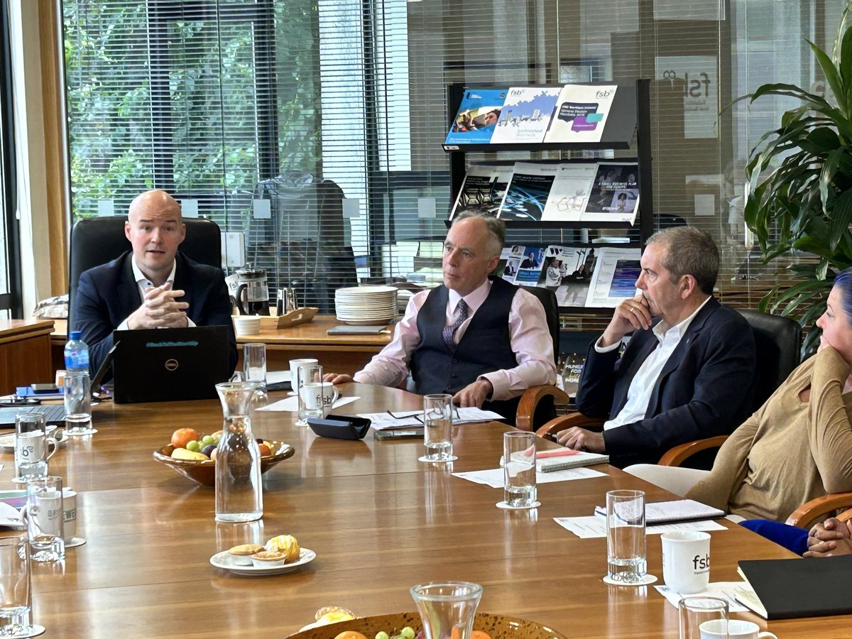 Very engaging and informative focus group discussions held with FSB members about <a href="/Economy_NI/">Economy NI</a>’s ‘Good Jobs’ Employment Rights Bill and consultation which closes on 30th September. These include wide ranging proposals across employments rights and trade union activity. Businesses