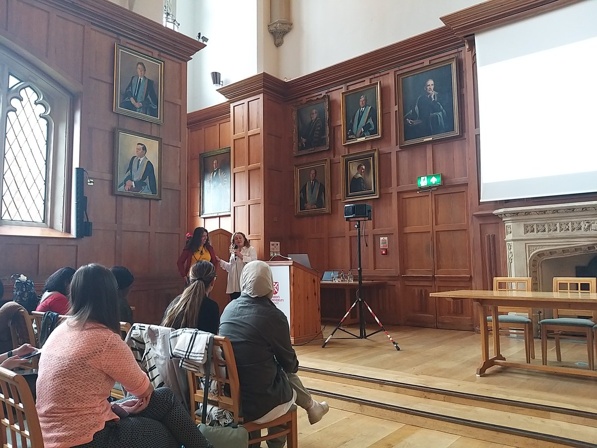 🎉👏👏👏 It's a wrap for the #spsconf at <a href="/QUBPsych/">QUB - School of Psychology</a> and <a href="/QUBelfast/">Queen's University Belfast 🎓</a>! Thank you for 3 days of stimulating talks &amp; discussions in a safe and inclusive space 💛 #BPS #SocialPsychology #Inclusion #LoveQUB <a href="/SwedishProtests/">Dr Sara Vestergren</a> <a href="/socialpsychUK/">BPS Social Psychology Section</a> <a href="/blaylockd1/">Danielle Blaylock</a> <a href="/rhiannon_turner/">Professor Rhiannon Turner</a> <a href="/GulseliBaysu/">Gülseli Baysu</a>