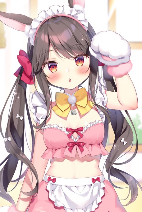 ぴょんぴょん…🐰🤍 