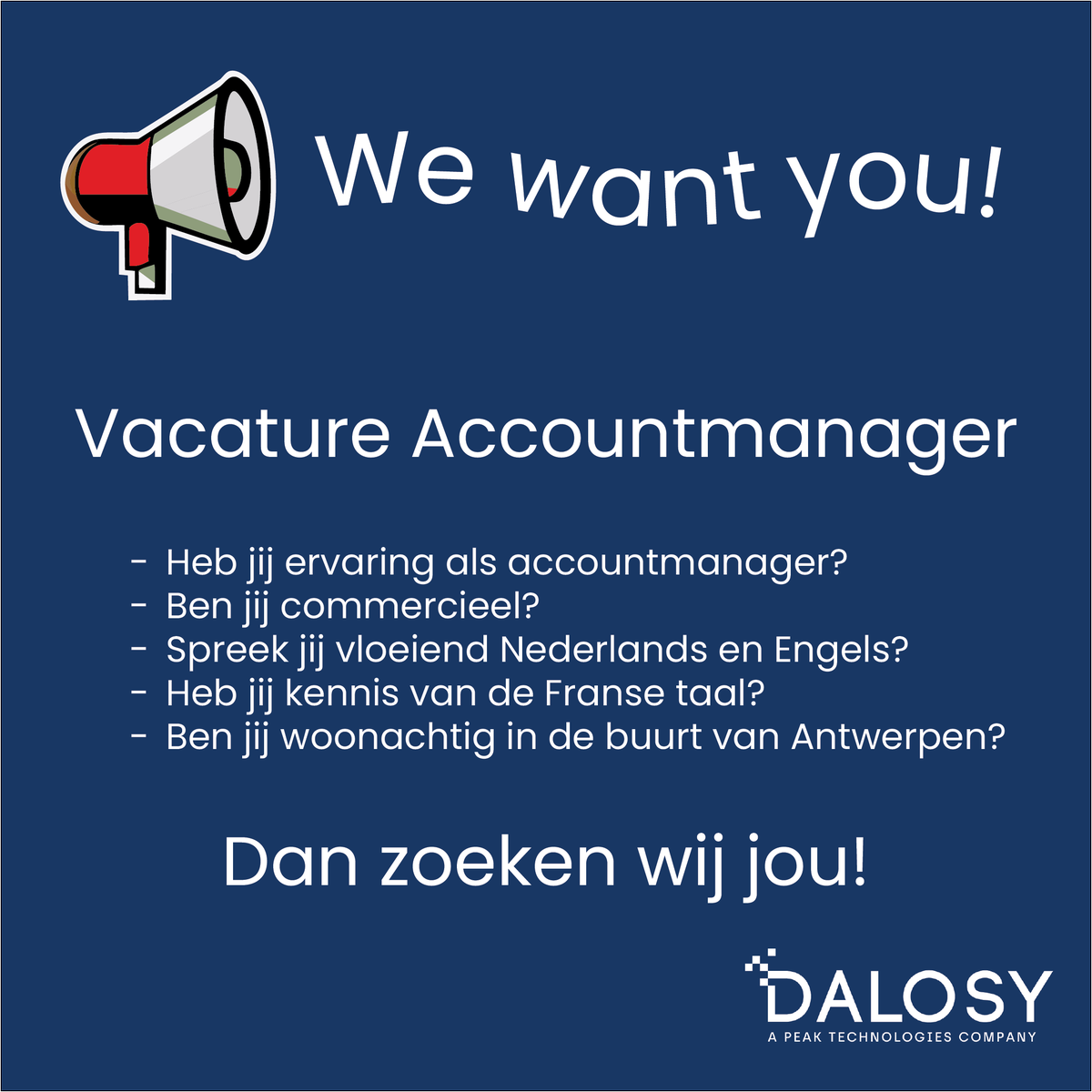 Dalosy | A Peak Technologies Company tweet media