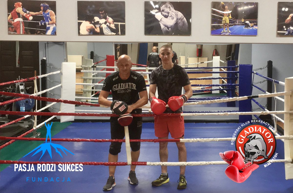 Po zgrupowaniu w Zakopanem @maciek_marchel odwiedził łysego w <a href="/GladiatorBia/">Gladiator Białystok</a>, a więc pokazałem mu kilka stuczek 😉