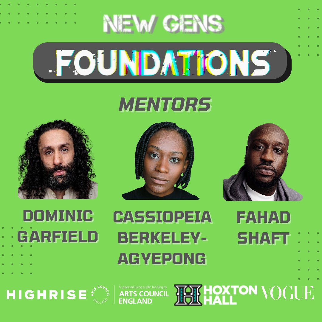 NEWGENS, MEET YOUR MENTORS 

NewGens FOUNDATIONS not only offers 10 weeks of FREE practical sessions &amp; masterclasses, but guided MENTORSHIP too!

If you need a check in? Deeper understanding of a masterclass? Advice on an audition?
Our mentors have got your back 💪🏽💪🏾💪🏿