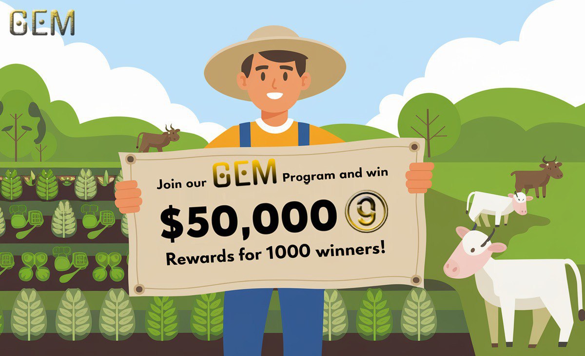 📷Official Airdrop Is Live!!!!!!

Participate in our Airdrop and get 40 GEM (~$10) tokens for doing tasks.

Airdrop:
t.me/GemmestAirdrop…

The airdrop rewards will be distributed to the winners one week after the token is listed and 1000 lucky random (1000 winners in total)