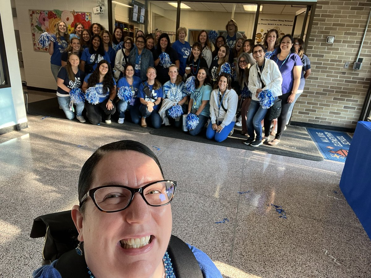 The MLK Crew is excited to get the party started! Looking forward to the Back to School Convocation at the Expo Center.  #WeAreOneEdison #mlkpride #mlkspirit #bluelions 💙🦁