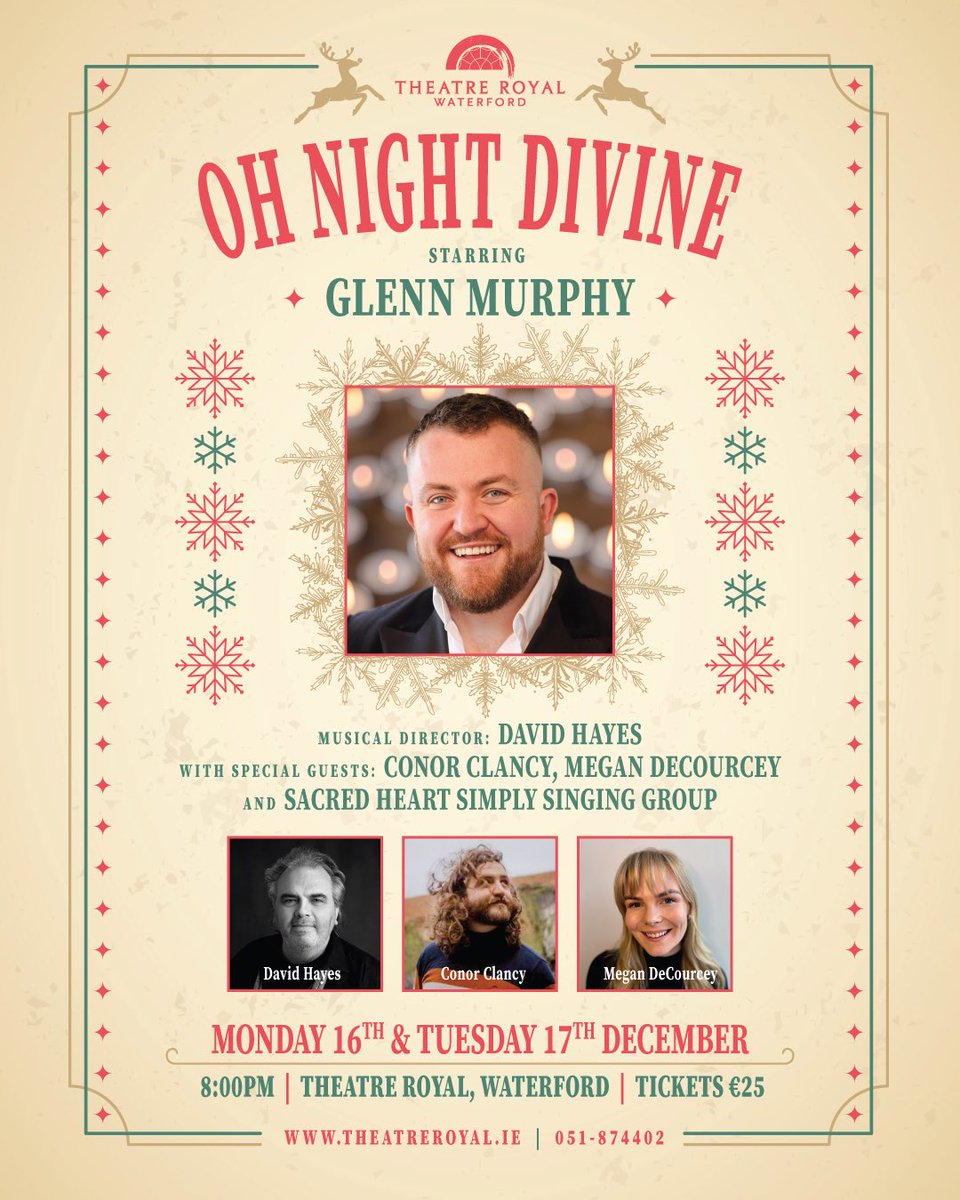 Excited to return to <a href="/theatreroyalw/">Theatre Royal</a> this year! Get your tickets ✨🎄🎅