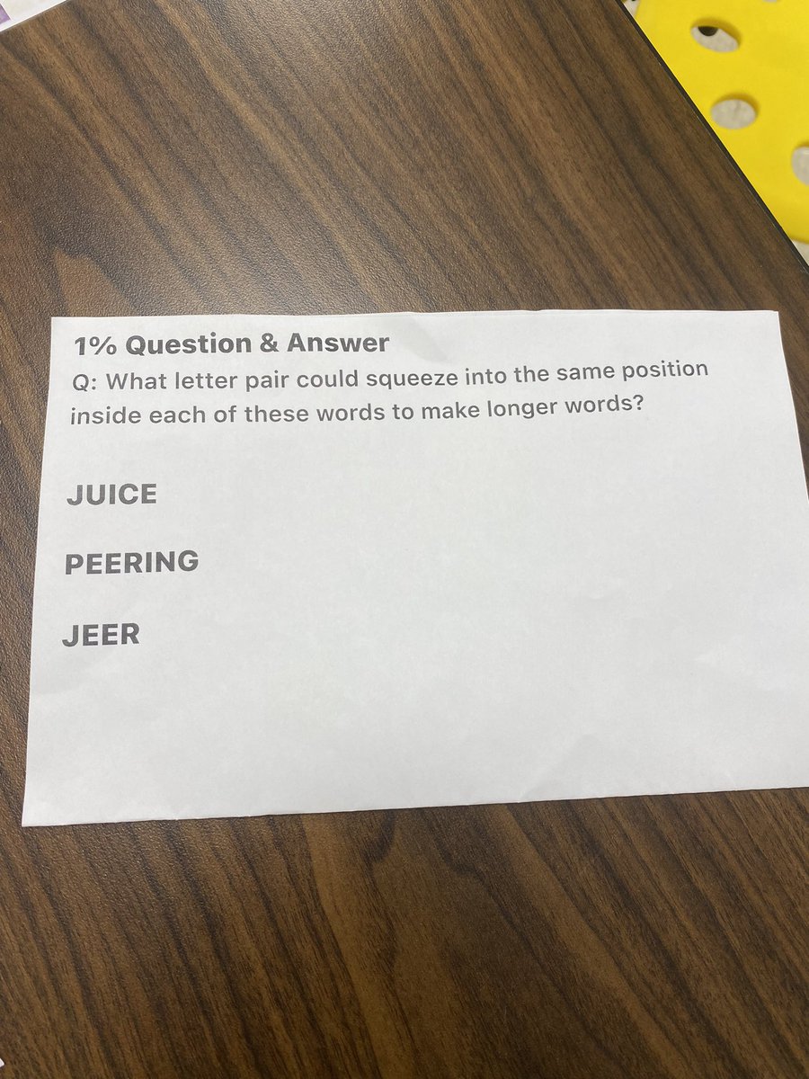 Lacy Greco (@lacygreco3) on Twitter photo My @nisd @nisdgt <a href="/NISD/">Northside ISD</a>LeonSprings student brought me a question from <a href="/1PercentClubITV/">The 1% Club</a> that he’s been watching! I am in fact in the 1%😂🎉 Are you? You only get 30 sec so don’t cheat. 😂 #1percentclub He is now bringing me one each week! My @nisd @nisdgt <a href="/NISD/">Northside ISD</a>LeonSprings student brought me a question from <a href="/1PercentClubITV/">The 1% Club</a> that he’s been watching! I am in fact in the 1%😂🎉 Are you? You only get 30 sec so don’t cheat. 😂 #1percentclub He is now bringing me one each week!
