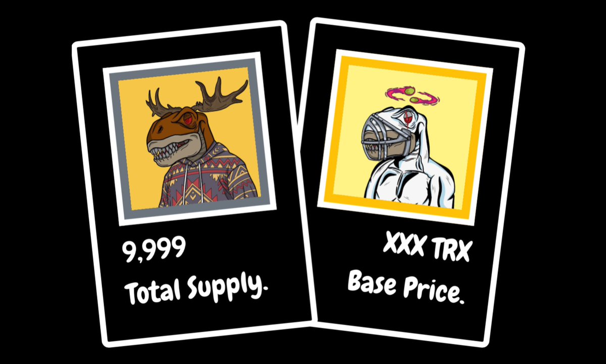 Grrrr…🦖 Our Website for Tinos #Tron Dinos is live 🌞 

Website: tino.vangoghlabs.com 

#TronNft $TRON #NFT #TINOS #Crypto #TRONARMY