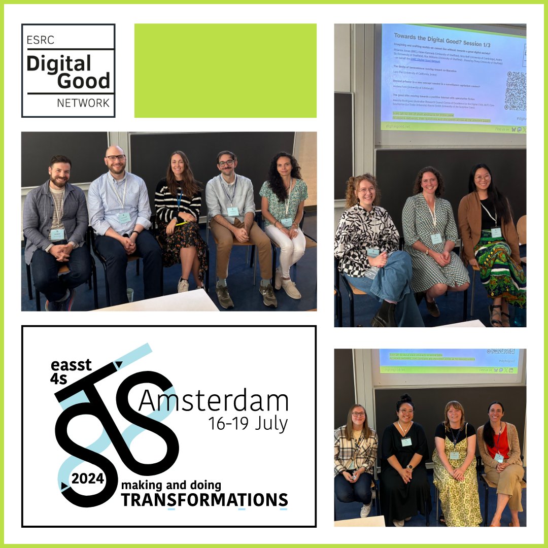 digitalgoodnet's tweet photo. The ESRC Digital Good Network hosted a 3-session panel at this year’s #EASST-4S conference in Amsterdam.

The panel was convened by interim director @roswillz who introduced the network’s approach, focus and activity. https://t.co/VUDz7q9C2r