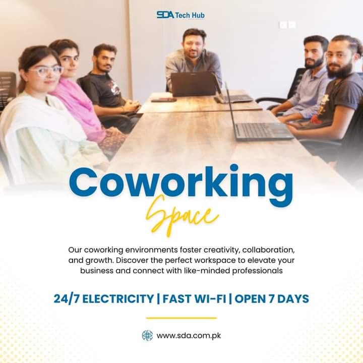 SDATecHub's tweet image. Are you a freelancer searching for a coworking space? Look no further! SDA Technology Hub provides the perfect coworking space for freelancers and professionals. 

What are you waiting for? Book your seat now:
📞 03554100634
🌐 sda.com.pk

#sdatechhub #workspace