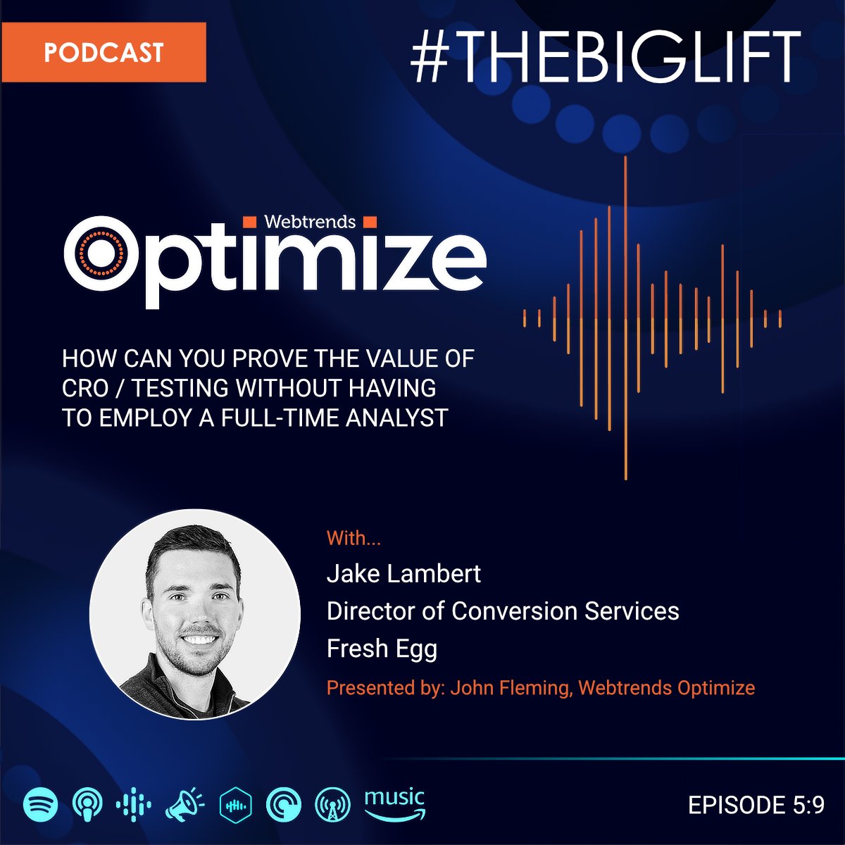 This month on #thebiglift we are joined by Jake from <a href="/FreshEgg/">FreshEgg</a> who explores growth &amp; maturity of CRO, and how their Performance Guarantee is helping businesses to achieve all their goals.
Learn more👇
lnkd.in/db5zjTr