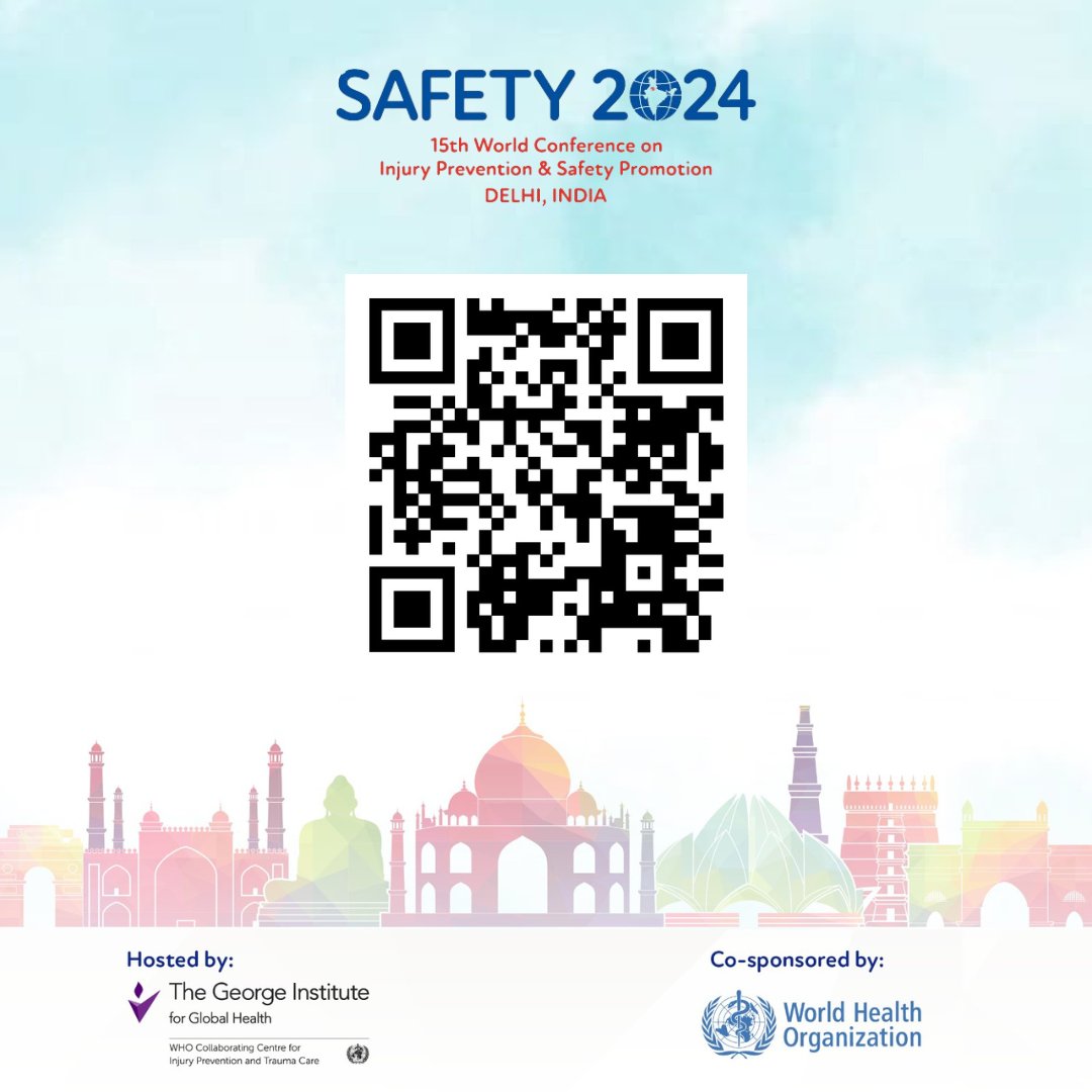After a lively day of engaging conversations, the evening highlight was the unveiling of ‘Delhi Declaration 2024’, reaffirming our commitment to equity, accountability and environmental sustainability for addressing the global challenges of injury and violence.  

#Safety2024