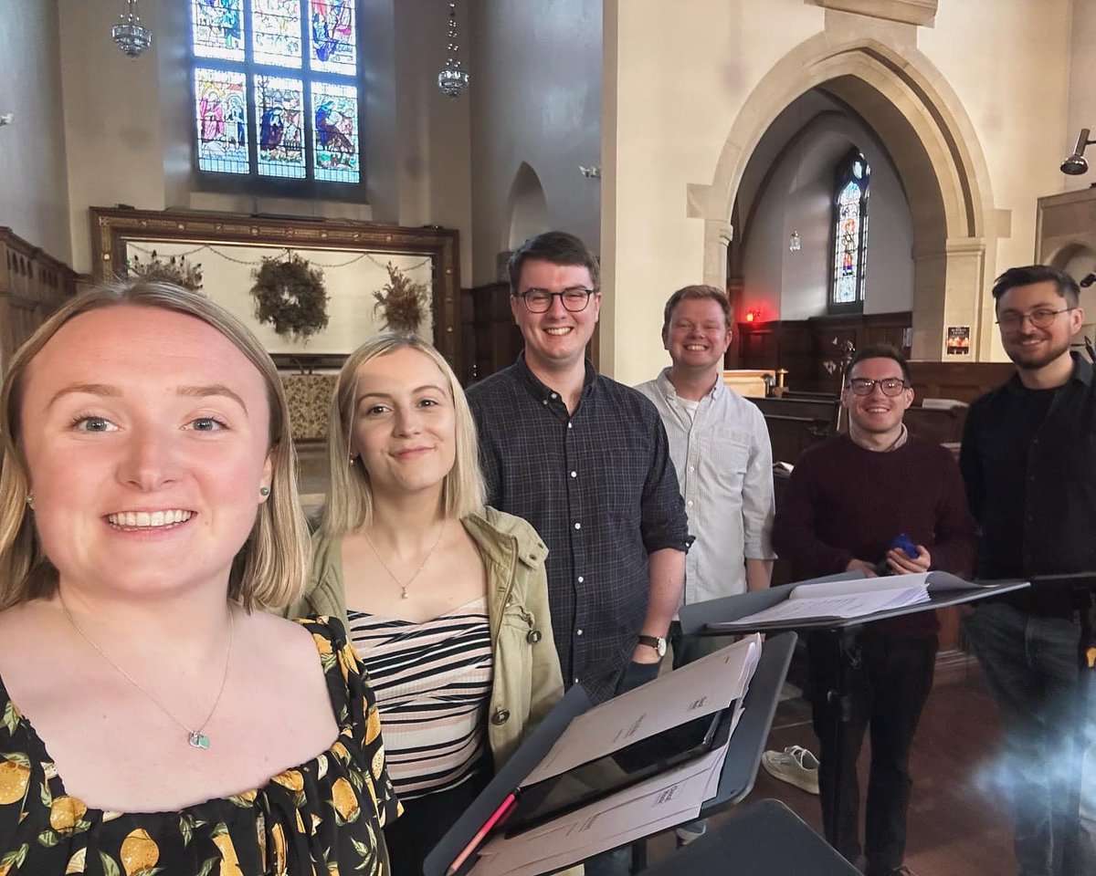 We had a great time recording with <a href="/ChoralMusicPub/">Choral Music Publishing</a> before their first release of ten brand-new Christmas pieces! We can’t wait to add them to our December programmes. Follow to be the first to hear them!🎄