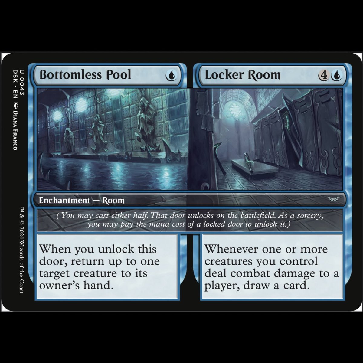 Fish (@maxzzie) on Twitter photo Bottomless Pool // Locker Room - A new card from Duskmourn: House of Horror! #MTGDuskmourn <a href="/wizards_magic/">Magic: The Gathering</a>
I love the room mechanic. Please have one that fits into burn decks or RDW nicely. 🥹 Bottomless Pool // Locker Room - A new card from Duskmourn: House of Horror! #MTGDuskmourn <a href="/wizards_magic/">Magic: The Gathering</a>
I love the room mechanic. Please have one that fits into burn decks or RDW nicely. 🥹