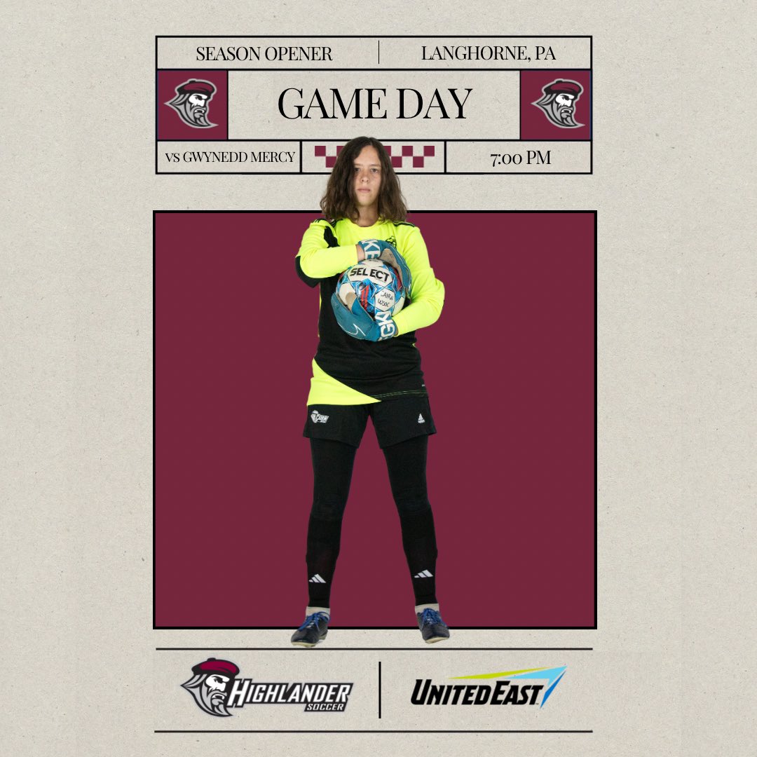 CairnAthletics's tweet photo. The start of the 2024 season has arrived for Cairn Women’s Soccer as the Highlanders host Gwynedd Mercy in their season opener tonight at 7 pm under the lights.
#PursueExcellence #CairnWSOC https://t.co/sKGtqgLf8G
