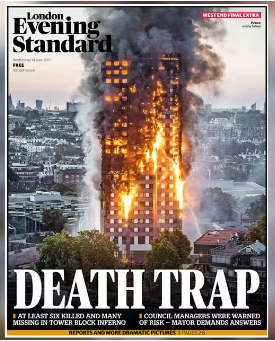 It has taken an inordinate amount of time for the #grenfell inquiry to come to the same conclusion as the @EveningStandard did on the morning it happened.