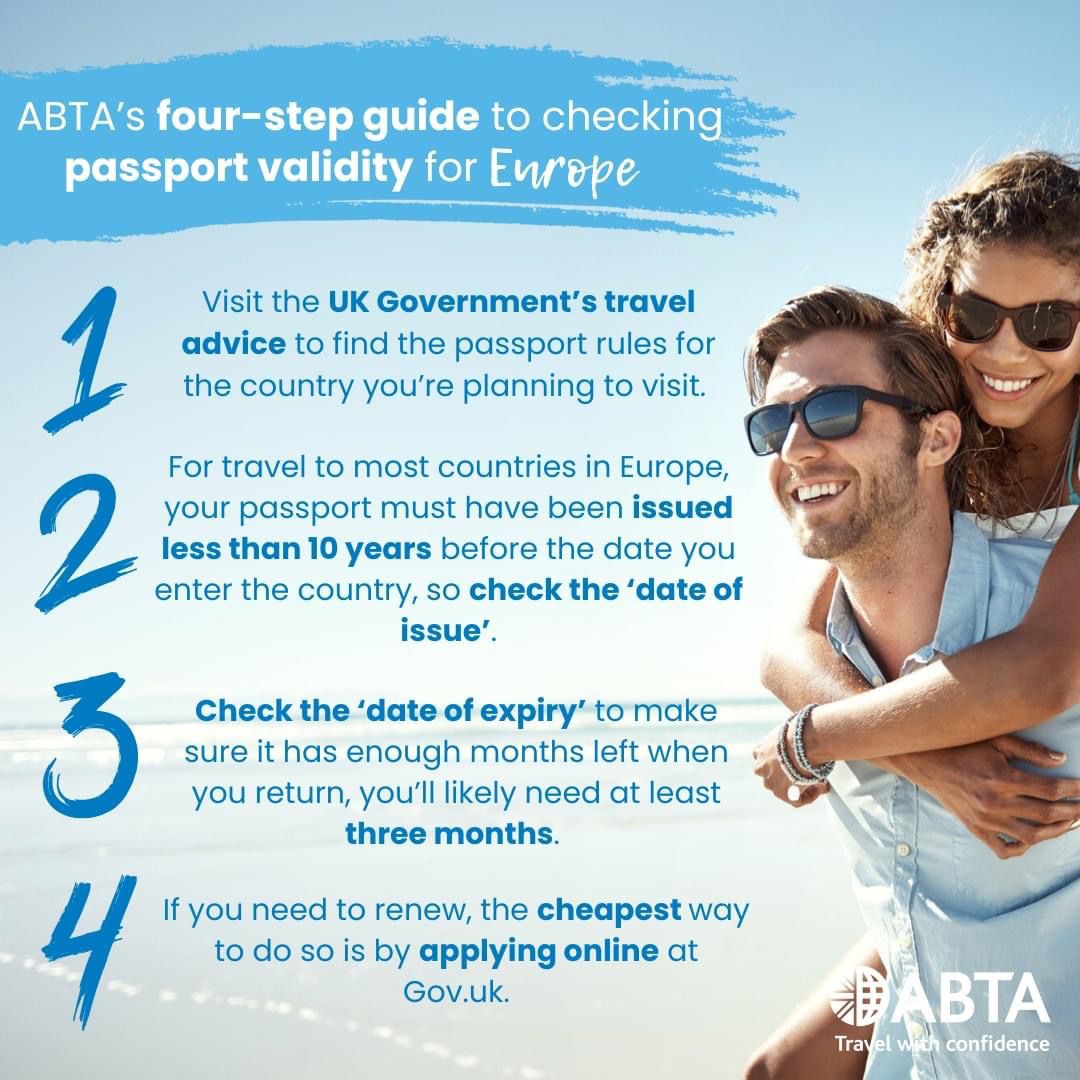 BeMorTravel's tweet photo. UK ... travel plans booked, ready to go, but .......
Is your passport ready to travel to Europe? https://t.co/x2ORlMwz6s