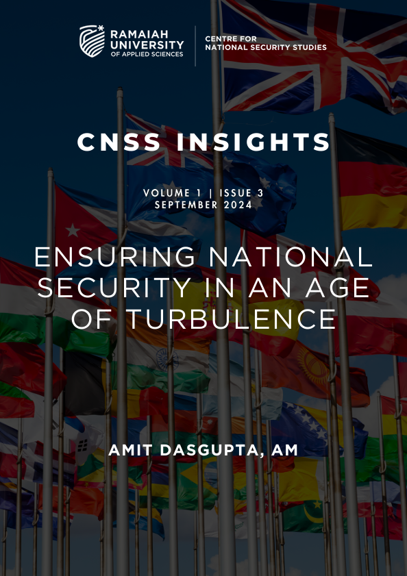 Centre for National Security Studies, MSRUAS tweet media