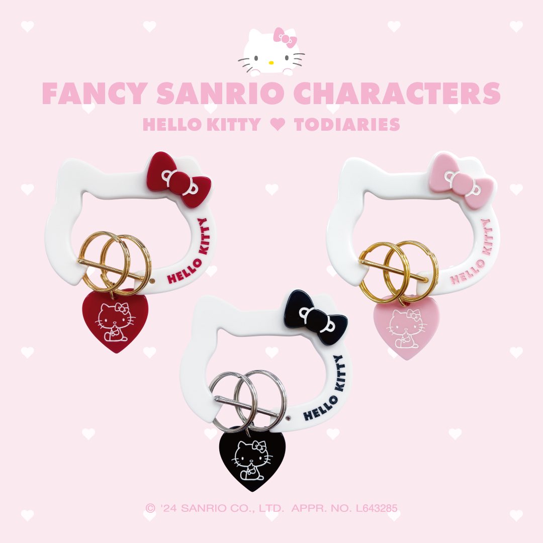 昨年購入して、すごく可愛かったTODIARIESさんのカラビナ🎀 今年は