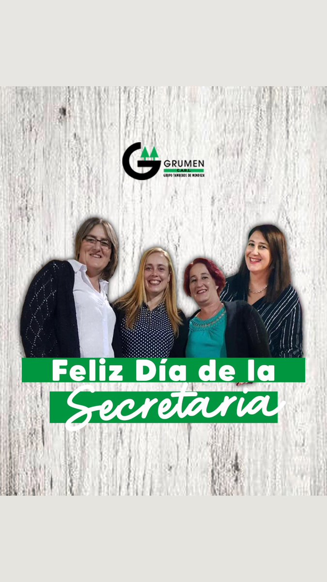 GrumenZootec's tweet photo. Muy feliz día de la secretaria @lbritos77 @carinasastre1978 @noeliacoli Natalia Vignoli!! Gracias por el compromiso y la buena onda!! https://t.co/y4jpLvwgIj
