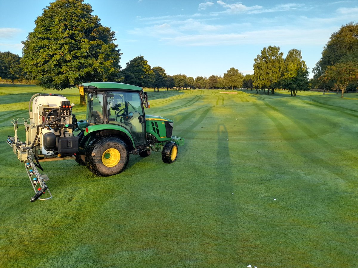 James Lindsay (@jamestlindsay) on Twitter photo Mornings defiantly getting darker and cooler <a href="/stirlinggc1869/">Stirling Golf Club</a>. dry at least this past few days. Last of this seasons growth regulator applied to tees, approaches and fairways this week along with 4kg N, 2kg iron, 2 sachets humic and 20l <a href="/qlfuk/">Quality Liquid Feeds</a> boost. Mornings defiantly getting darker and cooler <a href="/stirlinggc1869/">Stirling Golf Club</a>. dry at least this past few days. Last of this seasons growth regulator applied to tees, approaches and fairways this week along with 4kg N, 2kg iron, 2 sachets humic and 20l <a href="/qlfuk/">Quality Liquid Feeds</a> boost.
