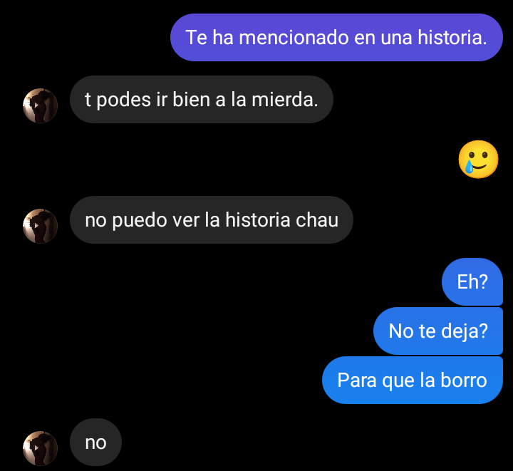 No entendió creo