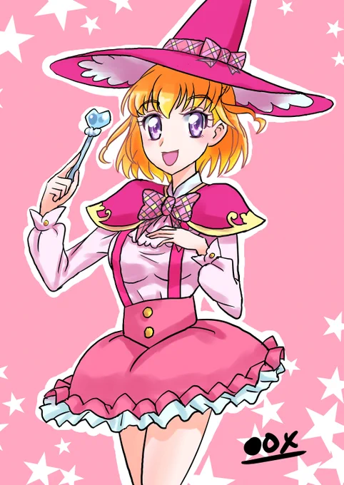 もう卒業しているんですが朝比奈みらい19には魔法学校制服着てほしさv('∀`) #precure 
