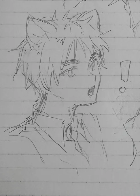 1ヶ月ぶりにペン握ったな… 