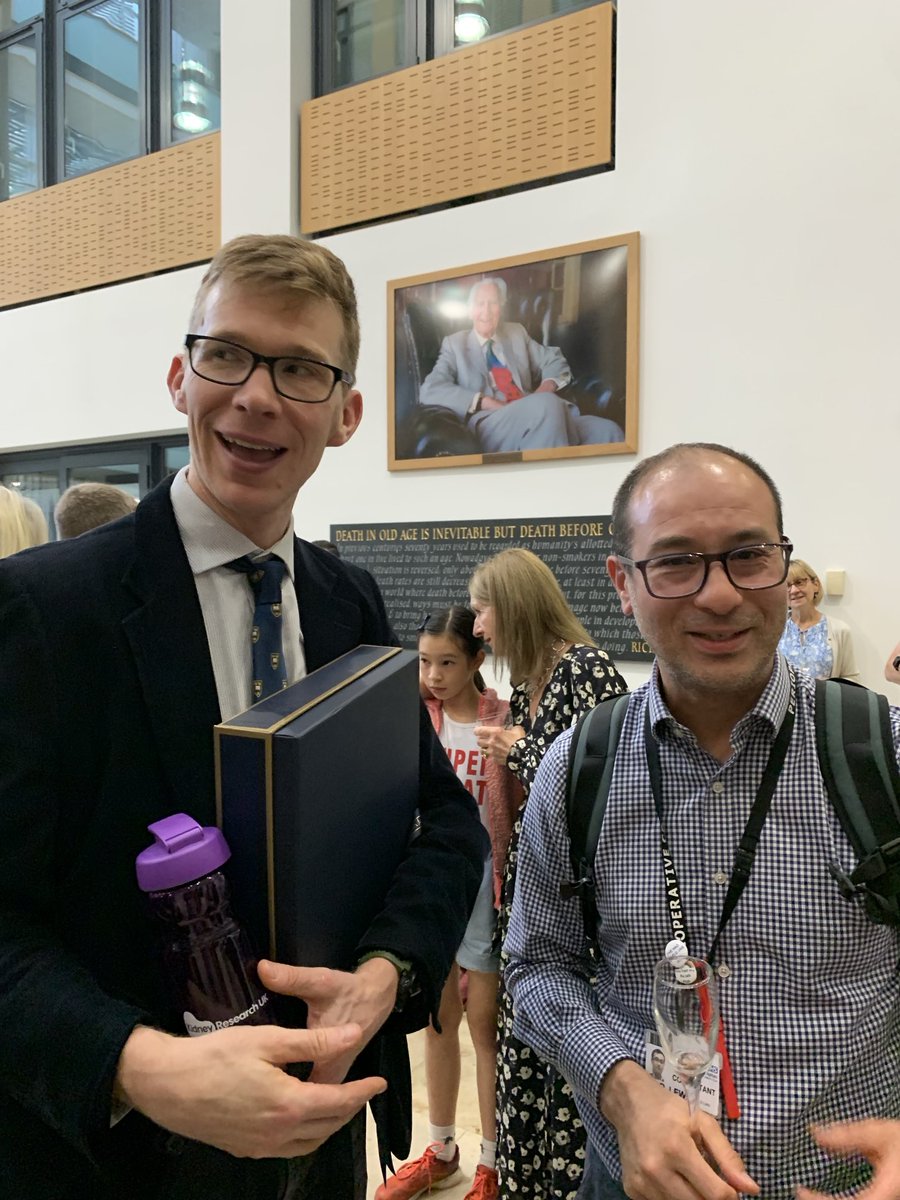 BetterKidneys's tweet image. Congratulations to ⁦@willkidney⁩ on his inaugural professorial lecture!