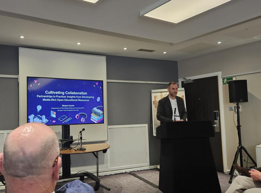 Dr Gearoid O Suilleabhain (@gosuill) on Twitter photo My <a href="/MTU_TEL_Team/">TEL Team <a href="/MTU_ie/">Munster Technological University</a></a> colleague <a href="/solasnua/">Shane Cronin</a> tells delegates at this year's Association of Learning Technology conference in Manchester about our recent <a href="/ForumTL/">National Forum T&L</a> #OER resource development project @MTU_ie My <a href="/MTU_TEL_Team/">TEL Team <a href="/MTU_ie/">Munster Technological University</a></a> colleague <a href="/solasnua/">Shane Cronin</a> tells delegates at this year's Association of Learning Technology conference in Manchester about our recent <a href="/ForumTL/">National Forum T&L</a> #OER resource development project @MTU_ie