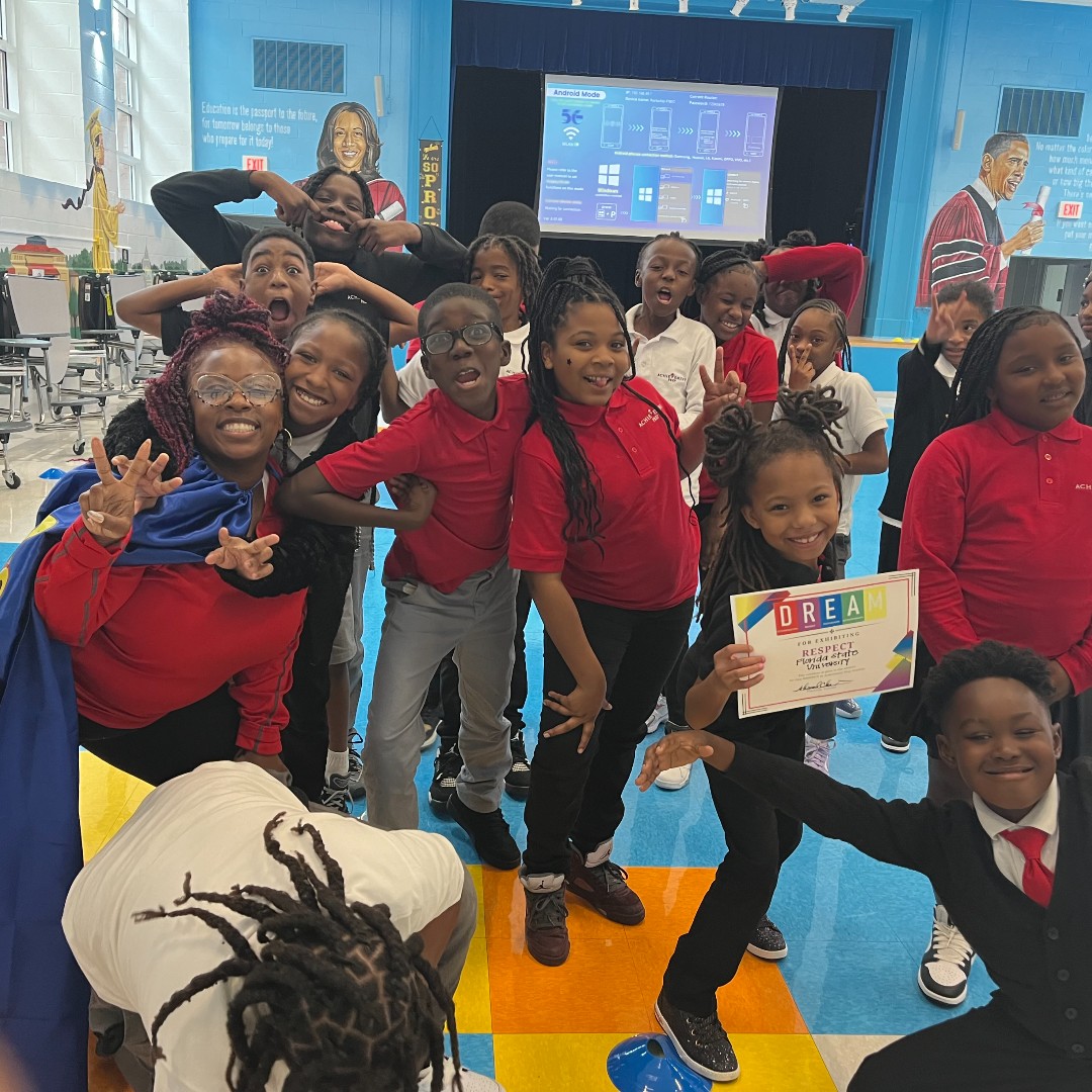 #SuperHeroOfTheWeek Ms. Taliaferro, a #PlatinumTeacher, sets the standard for exceptional teaching, organization, and love at the core. She's a remarkable woman in STEM! 💪🍎 #Achieve