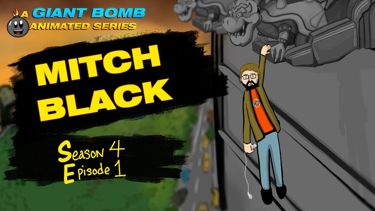 The Animated Blight Continues with MITCH BLACK.
@tolkoto <a href="/JeffGrubb/">Grubb</a> <a href="/DanRyckert/">Dan Ryckert</a> | <a href="/giantbomb/">World’s Famous Giant Bomb</a> |

Featuring Spelling Bee Queen <a href="/baileymeyers/">bailey meyers</a> giving a toast written by <a href="/_janjerome/">Jan Ochoa</a> (and some dude from Miami). Also, a wild @PackBenPack appears on the radio. 
youtu.be/zBHPWu9bYrk