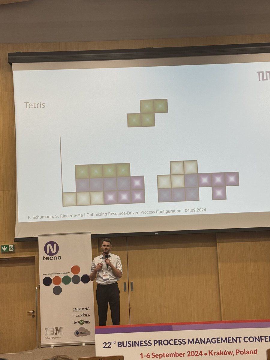 Stefanie Rinderle-Ma (@srinderlema) on Twitter photo Happening at <a href="/BPMConf/">BPM Conference</a>: <a href="/SchlixMann_3/">Felix Schumann</a> presents our work on finding valid and optimal process configurations based on the resource-augmented process structure tree. <a href="/is_bpm_tum/">is_bpm_tum</a>
Paper: link.springer.com/chapter/10.100… Happening at <a href="/BPMConf/">BPM Conference</a>: <a href="/SchlixMann_3/">Felix Schumann</a> presents our work on finding valid and optimal process configurations based on the resource-augmented process structure tree. <a href="/is_bpm_tum/">is_bpm_tum</a>
Paper: link.springer.com/chapter/10.100…